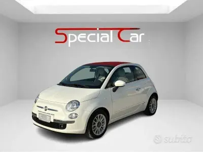 Usata Fiat 500C 85 CV (62 kW) 2011 Bianco Cabrio