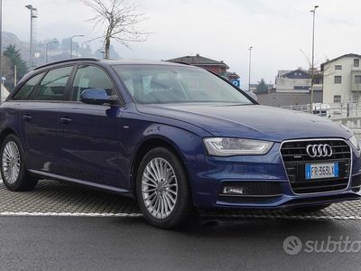 Usata Audi A4 S-Line 150 CV (110 kW) 2015 Blu Station wagon