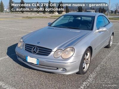 Usata Mercedes CLK270 Avantgarde 170 CV (125 kW) 2006 Grigio Coupé