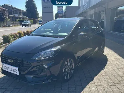 Second-hand Ford Fiesta ST-Line 125 CP (91 kW) 2023 Negru Hatchback