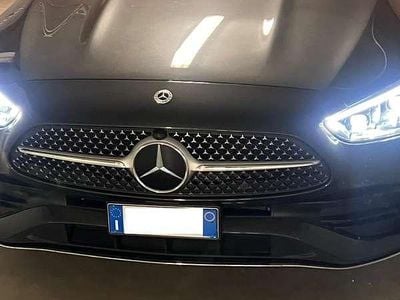 Usata Mercedes C220 AMG 197 CV (144 kW) 2022 Nero Station wagon