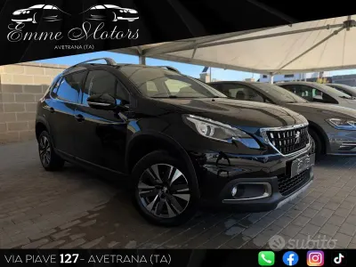 Usata Peugeot 2008 Allure 99 CV (72 kW) 2018 Nero SUV