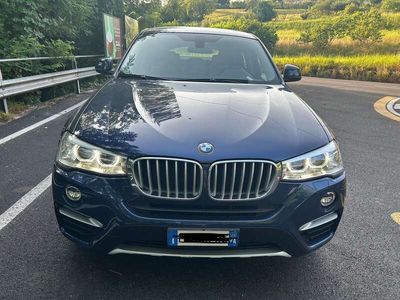 Usata BMW X4 xLine 190 CV (139 kW) 2014 Blu/azzurro SUV