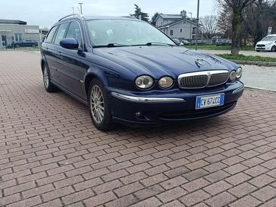 Usata Jaguar X-type 196 CV (144 kW) 2005 Blu Berlina