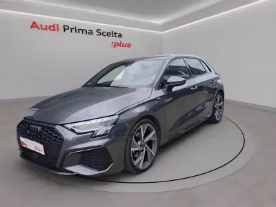 Usata Audi A3 S-Line 150 CV (110 kW) 2022 Grigio daytona perla Berlina