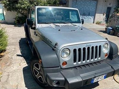 Usata Jeep Wrangler Rubicon 272 CV (200 kW) 2011 Grigio SUV