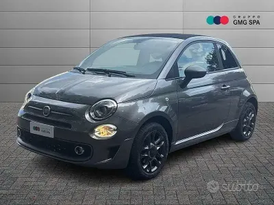 Usata Fiat 500C Sport 70 CV (51 kW) 2020 Grigio Cabrio