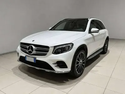 Usata Mercedes GLC250 Premium 204 CV (150 kW) 2018 Bianco SUV