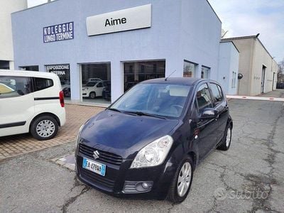 Usata Suzuki Splash GLS 65 CV (47 kW) 2010 Nero Utilitaria