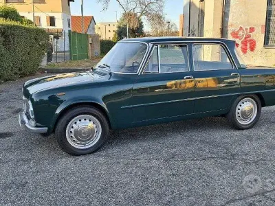 Usata Alfa Romeo Giulietta 80 CV (58 kW) 1960 Verde Berlina