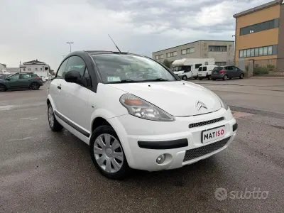 Usata Citroën C3 Pluriel Elegance 73 CV (53 kW) 2009 Bianco Cabrio