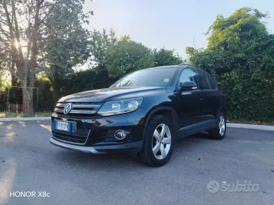 Usata VW Tiguan 110 CV (80 kW) 2012 Nero SUV