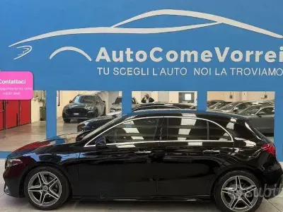 Usata Mercedes A180 AMG Line Premium 116 CV (85 kW) 2023 Nero Berlina