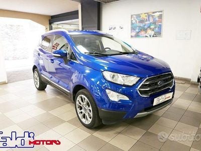 Usata Ford Ecosport Titanium 125 CV (91 kW) 2018 Blu SUV