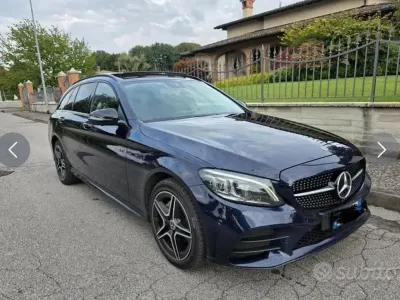 Usata Mercedes C220 Premium 170 CV (125 kW) 2020 Bluazzurro Station wagon