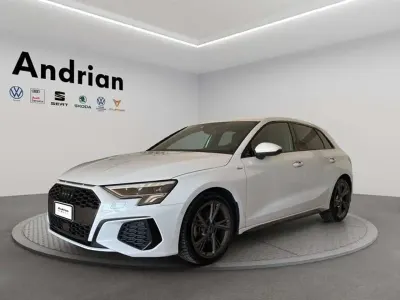 Usata Audi A3 S-Line 150 CV (110 kW) 2024 Bianco Berlina