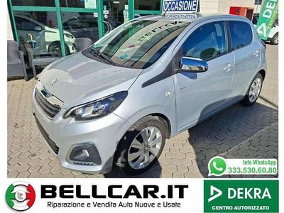 Usata Peugeot 108 Style 72 CV (52 kW) 2021 Argento Utilitaria