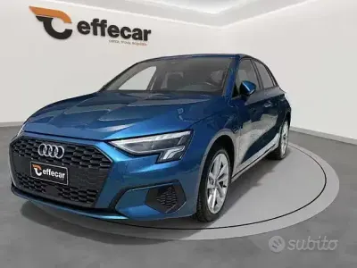 Usata Audi A3 Business 150 CV (110 kW) 2021 Blu Berlina