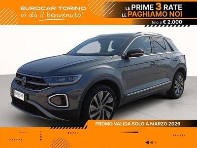 Usata VW T-Roc Style 150 CV (110 kW) 2022 Indium grey metallizzato deep black perl SUV