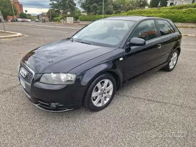 Usata Audi A3 S-Line 150 CV (110 kW) 2006 Nero Utilitaria