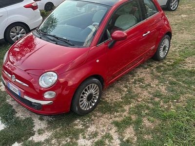 Usata Fiat 500 Lounge 69 CV (50 kW) 2011 Rosso Berlina