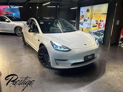 Usata Tesla Model 3 Performance 155 kW (211 CV) 2021 Bianco Berlina
