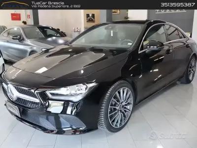 Usata Mercedes CLA200 Business 150 CV (110 kW) 2019 Nero Berlina