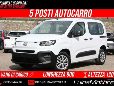 Nuova Fiat Doblò 102 CV (75 kW) 2026 Bianco Monovolume