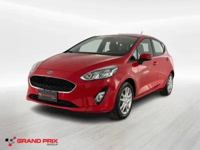 Usata Ford Fiesta Titanium 86 CV (63 kW) 2018 Rosso Utilitaria