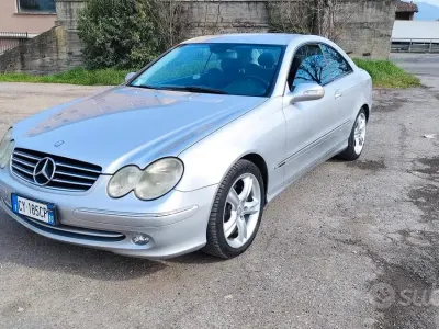 Usata Mercedes CLK270 AMG 170 CV (125 kW) 2005 Grigio Coupé