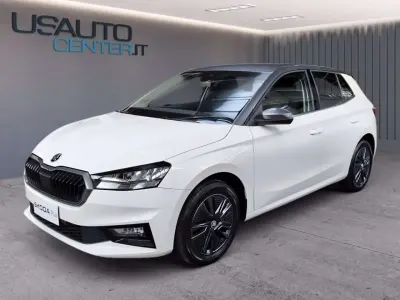 Usata Skoda Fabia Style 80 CV (58 kW) 2023 Bianco magnolia grigio graphit Utilitaria