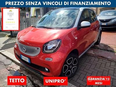 Usata Smart ForFour Passion 71 CV (52 kW) 2019 Nero Utilitaria