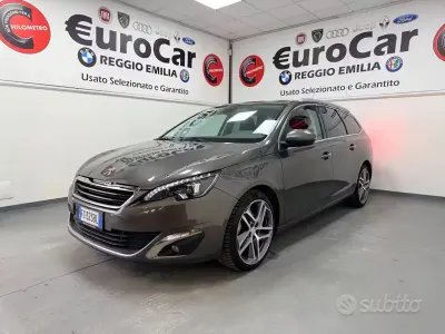 Usata Peugeot 308 GT-line 120 CV (88 kW) 2016 Grigio Station wagon