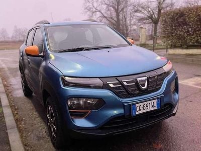 Usata Dacia Spring Comfort Plus 19 kW (26 CV) 2021 Blu/azzurro Utilitaria