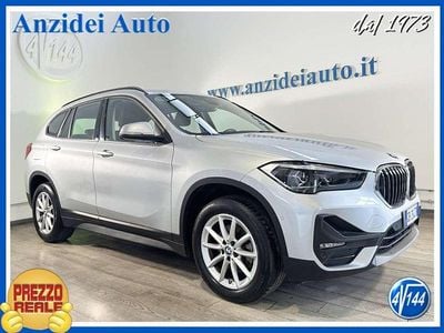 Usata BMW X1 Advantage 150 CV (110 kW) 2020 Argento metallizzato SUV