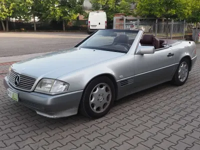 Usata Mercedes SL320 231 CV (169 kW) 1993 Argento Cabrio