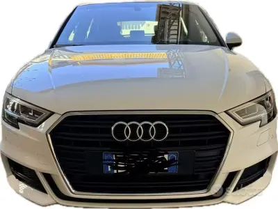 Usata Audi A3 S-Line 150 CV (110 kW) 2019 Bianco Berlina