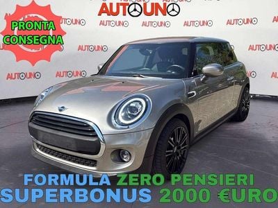 Usata Mini ONE 102 CV (75 kW) 2020 Grigio Utilitaria