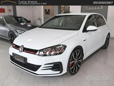 Usata VW Golf VII Highline 245 CV (180 kW) 2019 Bianco Berlina