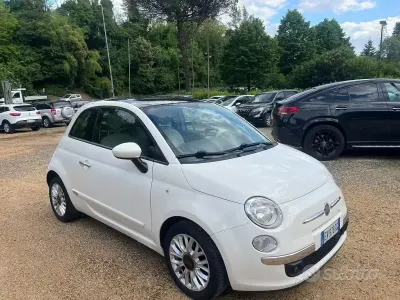 Usata Fiat 500 Lounge 69 CV (50 kW) 2014 Bianco Berlina