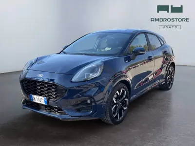 Gebraucht Ford Puma ST-Line X 125 PS (91 kW) 2023 Blau SUV