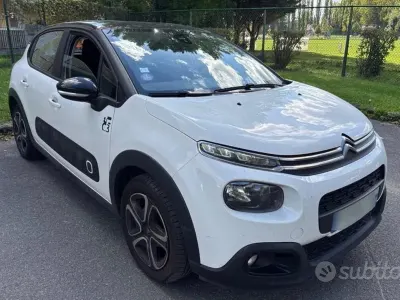 Usata Citroën C3 110 CV (80 kW) 2019 Bianco Utilitaria