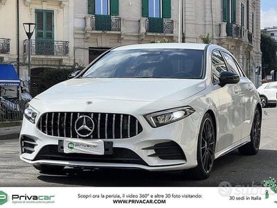 Usata Mercedes A180 Premium 116 CV (85 kW) 2019 Bianco Utilitaria