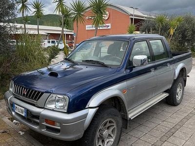 Gebraucht Mitsubishi L200 100 PS (73 kW) 2000 Blau Pickup
