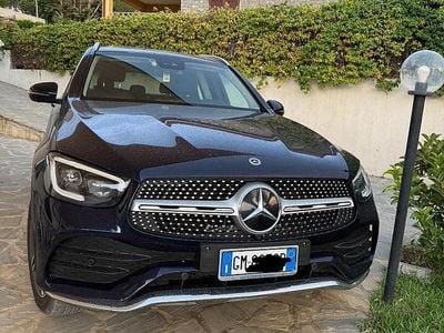 Usata Mercedes GLC300 321 CV (236 kW) 2021 Blu SUV