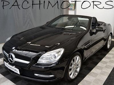 Usata Mercedes SLK200 184 CV (135 kW) 2014 Nero Cabrio