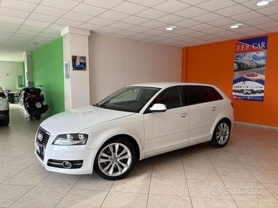 Usata Audi A3 Ambition 125 CV (91 kW) 2010 Bianco Berlina