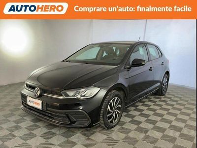 Usata VW Polo Life 95 CV (69 kW) 2022 Nero Utilitaria