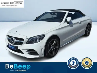 Usata Mercedes 220 Premium 194 CV (142 kW) 2022 Bianco pastello Cabrio