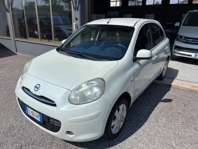 Usata Nissan Micra Comfort 80 CV (58 kW) 2012 Bianco Utilitaria